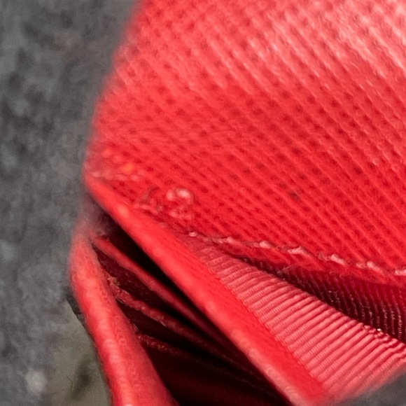 Prada red ribbon long wallet - Picture 11 of 17